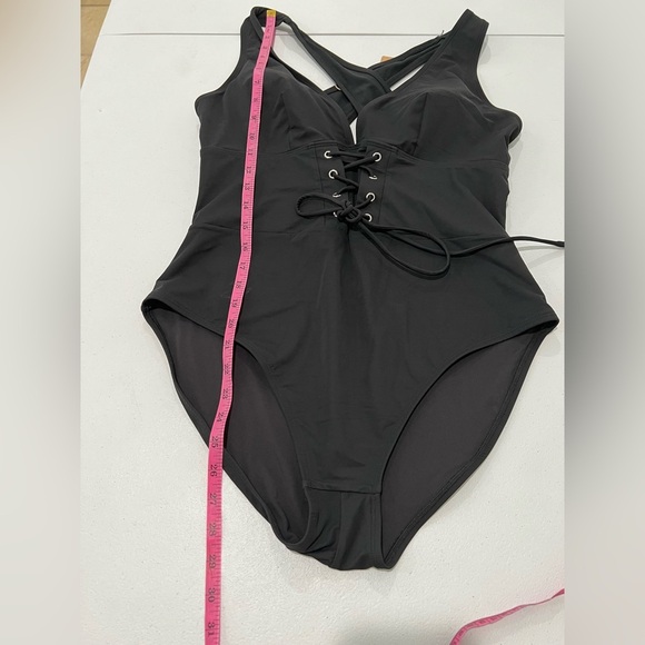 SHAPELLX Plunge Corset Shaping Swimsuit XL NW - Picture 6 of 12